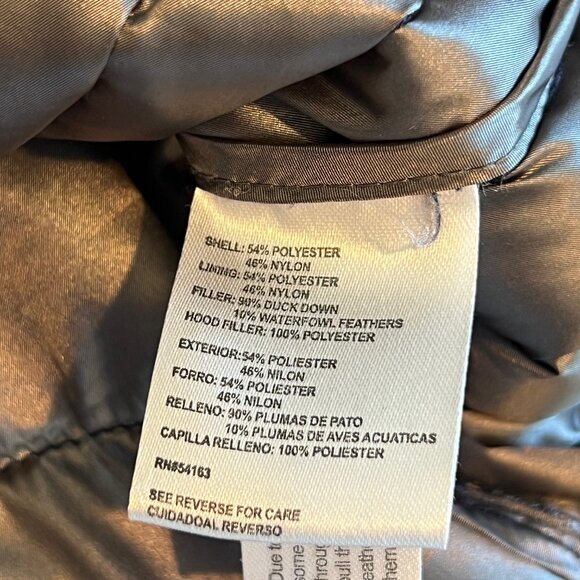 Andrew Marc Women’s Navy Packable Lightweight Premium Down Jacket, XXL - Picture 9 of 10